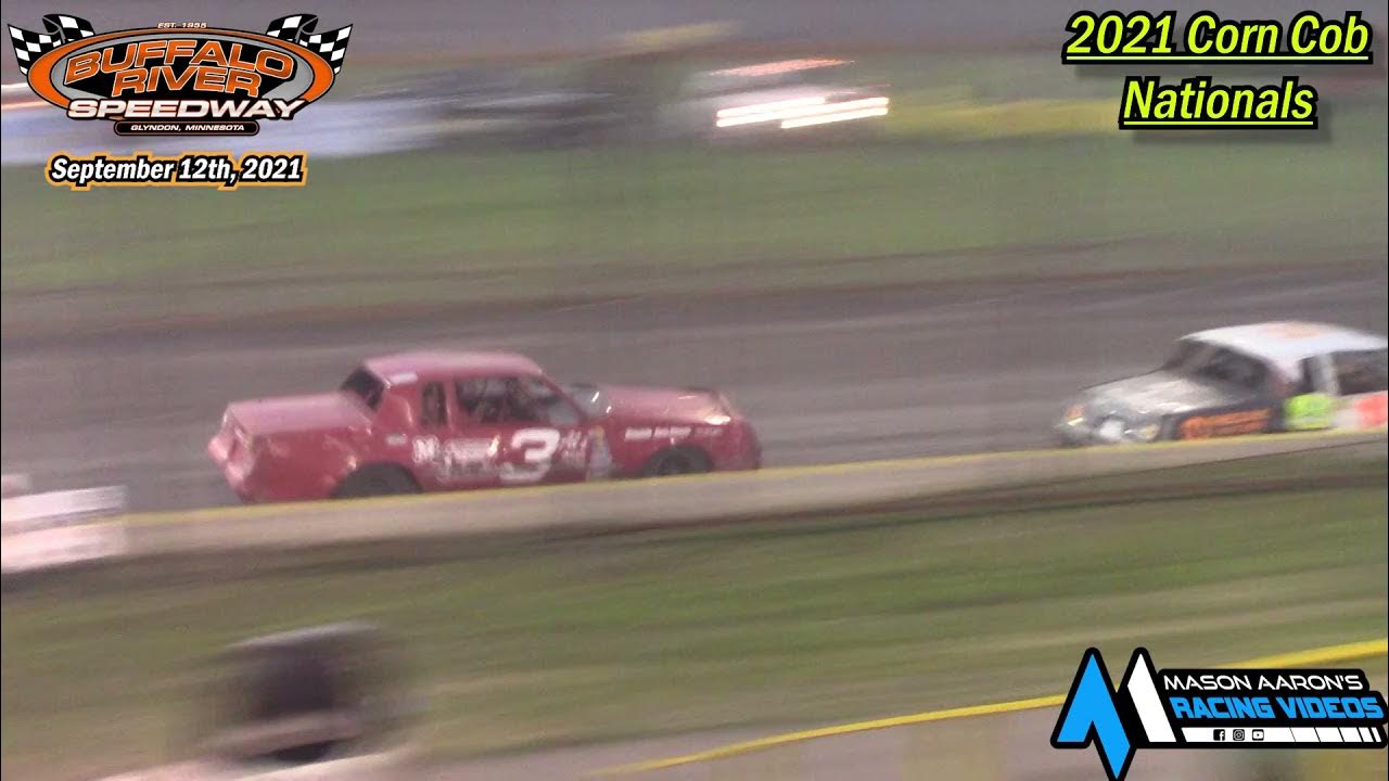 Buffalo River Speedway IMCA Hobby Stock AMain (2021 Corn Cob Nationals