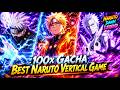 BEST RAMAH F2P NARUTO VERTICAL GAME! 100x GACHA - GAMEPLAY 🔥 NARUTO : DAWN LEGEND (X7GAME)