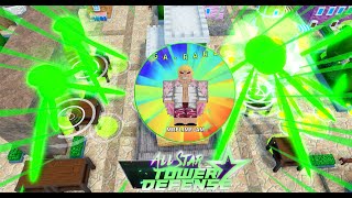 Level 80 Buffed Broly Beating Trial 3 But Showcase Roblox All Star Tower Defense Youtube