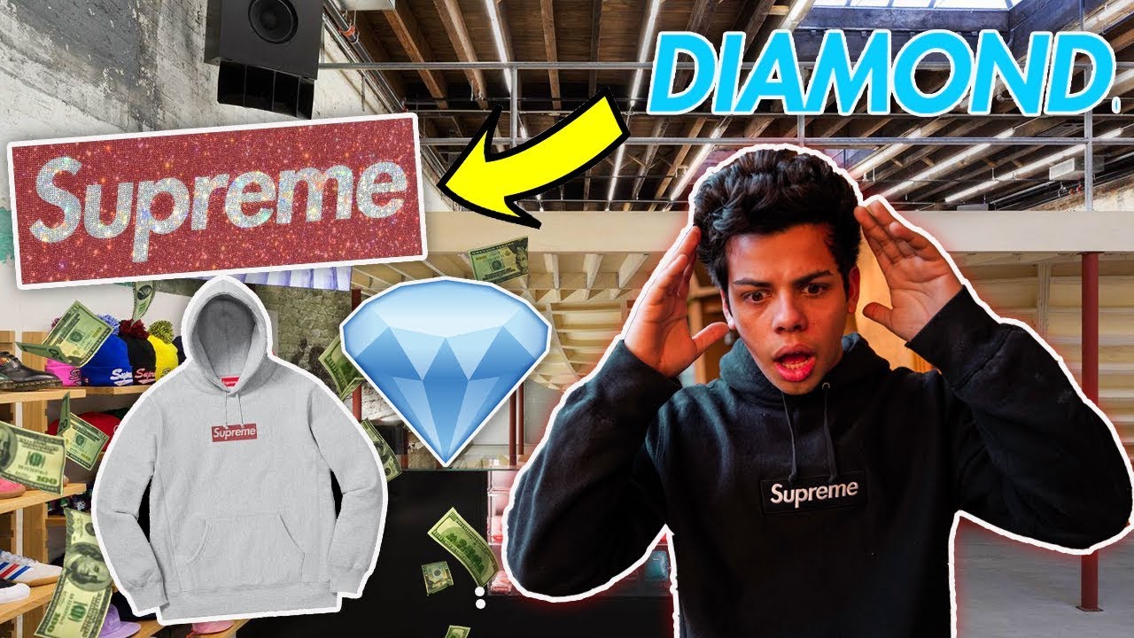 Supreme Diamond Box Logo Dropping !? (Crazy Resale Price?) - YouTube