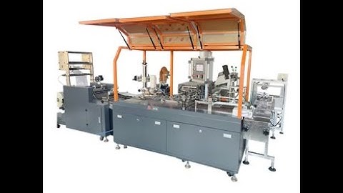 Automatic Opp Self-adhesive Bag Packaging Machine Small Size Paper Notebook Bag Package Machine