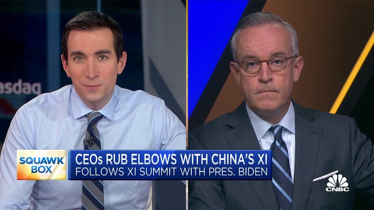 Top American CEOs dine with Chinese President Xi Jinping in San Francisco