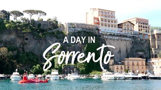 A Day in Sorrento - Off-season in May