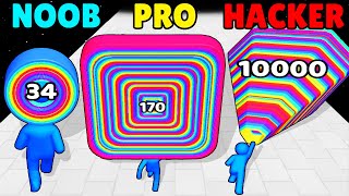 Layer Man NOOB vs PRO vs HACKER