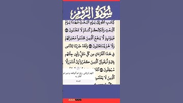 سورة الروم الآية 57 #قرآن #quran #islamicstatus