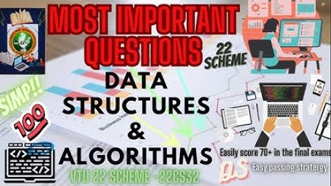 MOST IMP QUESTION DATA STRUCTURES & ALGORITHMS, Crack the Code: VTU Exam Guide |Must-Know Concepts