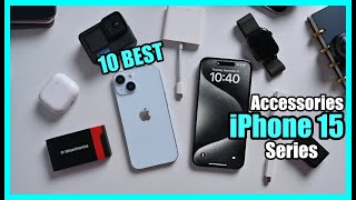 ✅10 Accessories Must Have for iPhone 15 series (15/15Pro/15Promax) - Dopetop