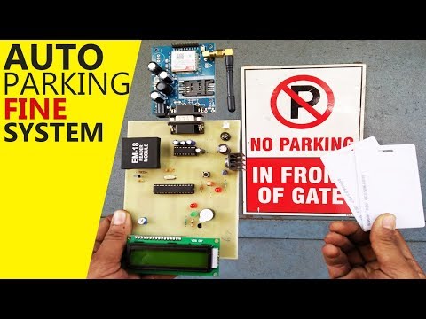 Unauthorized Parking Detector System With SMS Notification DIY Electronics Project