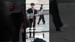 MILAN&#39;S STREET PERFORMER #streetperformer #duomomilano