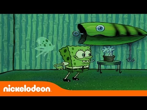 Bob Esponja | Bailando con la medusa | Nickelodeon en Español