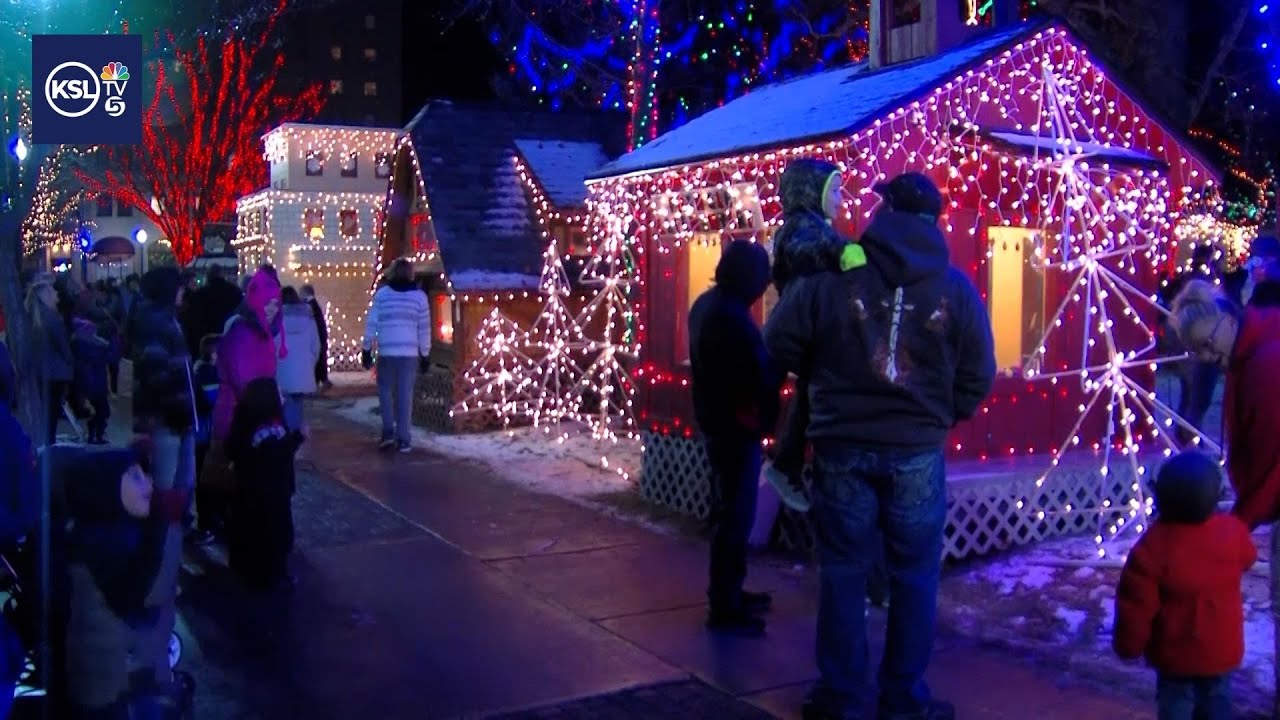 Рождественская деревня в Огдене вошла в число лучших световых инсталляций страны.