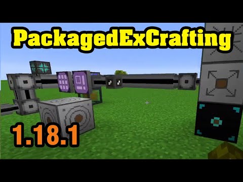 PackagedExCrafting Mod 1.18.1 & Tutorial Downloading And Installing For Minecraft