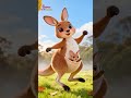 Little Kangaroo Song | English Nursery Rhymes for Children's | Galatta Kids | Animal song | Shorts