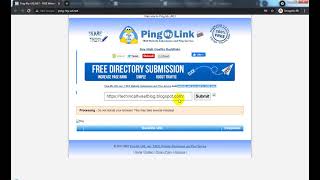 How To FREE Website Submission and Ping Service for Blogger Site (Step-16) screenshot 2
