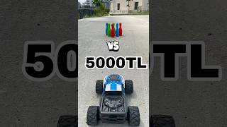 5000 TL RC Araba vs Bowling Engeli! Kim Kazandı?