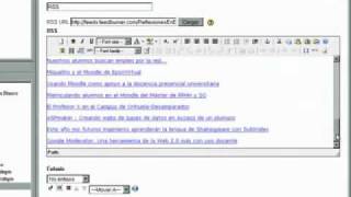 iDevice RSS - Exelearning