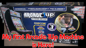 My First Arcade 1Up Machine is Here!