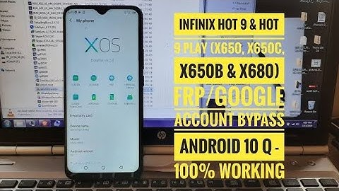 Infinix Hot 9 Play Frp Bypass Without Pc 100% || Infinix x680 Frp/Google Account Bypass Android 10Q