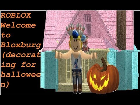 Roblox Welcome To Bloxburgdecorating For Halloween - roblox boardwalk tycoonpart 1 event youtube