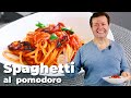 SPAGHETTI AL POMODORO - Semplici, con passata di pomodoro e tocco gourmet