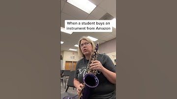 They aren’t all bad, just most of them #banddirector #band #amazon #instrument #saxophone #flute