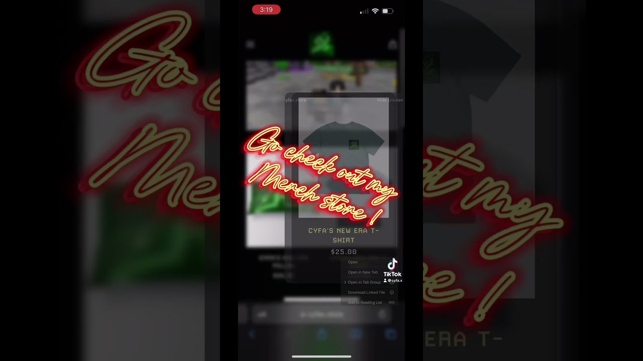 New merchandise to buy ! 🔥🔥🔥