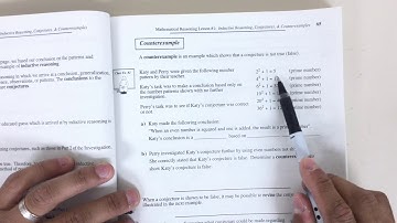 Mathematical Reasoning Lesson 1