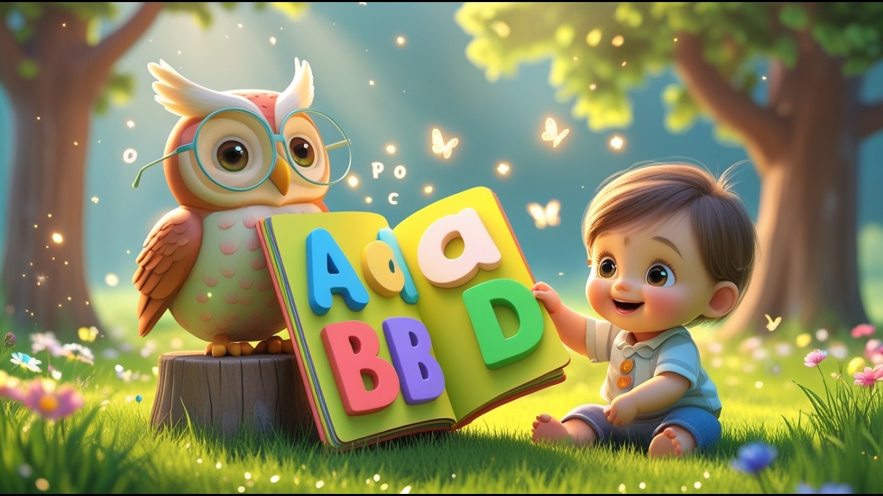 Baby’s Magic Owl Learning Quest 🦉✨ | Learn Shapes & Night Animals for Kids | Fun Preschool Adventure