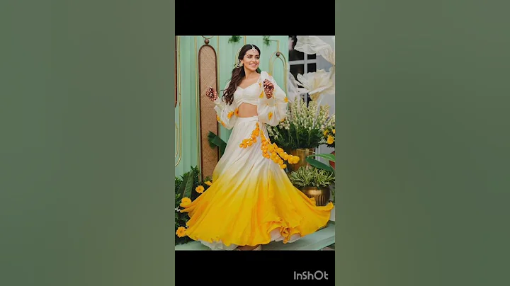 Haldi dress #youtubeshorts #shorts #youtube #shortvideo #viralshorts #haldi #dress #fashion #girl
