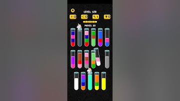 Map 638 Solution||Color Water Sort 3D!