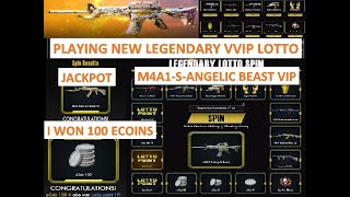 PLAYING NEW LEGENDARY M4A1-S-ANGELIC BEAST VVIP LOTTO CFPH screenshot 2