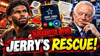 Jerry Jones STUNS NFL With SECRET Shedeur Sanders Mega-Trade Offer to Cleveland