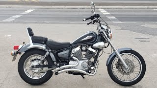 Rodolfinho da Z Testando Yamaha XV 250 VIRAGO.