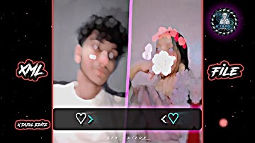 NEW COUPLE 💞 TREND VIDEO||ALIGHTMOTION XML FILE🎟️BY @XTajul_Editz #xml #couple #new #alightmotion