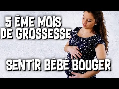 5 Eme Mois De Grossesse Bebe Bouge Youtube