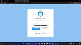 Alarm Clock Project - CN