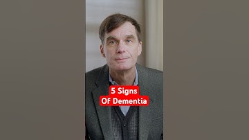 The Earliest Signs of Dementia