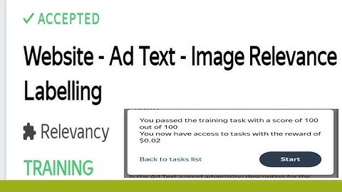 Website - Ad Text - Image Relevance Labelling || training 0.02$ #toloka yandix