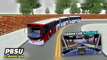 Proton Bus Simulator Mod! - Caio Volvo B12M Bi-Articulated Bus [27 Metre Long Bus]