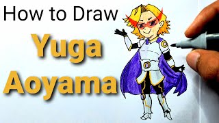 How to Draw Yuga Aoyama | Anime Drawing | My Hero Academia