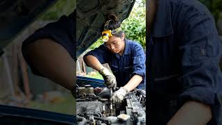 Toyota Original spark plug changing #automobile #autoparts