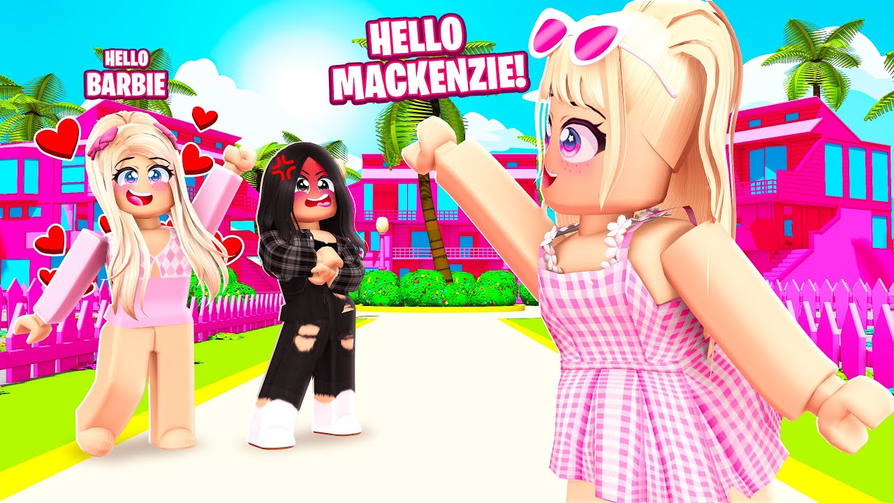 WE TRANSFORMED INTO BARBIE IN ROBLOX! - YouTube