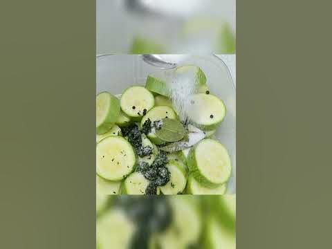 малосольные кабачки - YouTube
