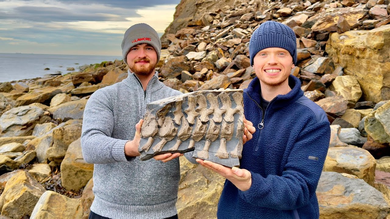 Huge LANDSLIDE 2 Day Fossil Hunt! 