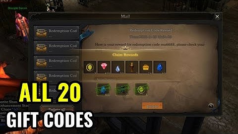 MU NEW DAWN | ALL 20 GIFT CODES