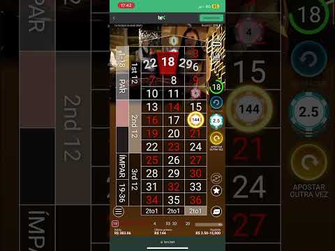 Poucas fichas #casino #roleta