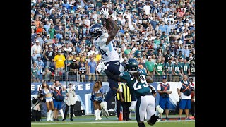 Corey Davis On Blocking So Much For The Titans \& Game Winning TD vs Eagles