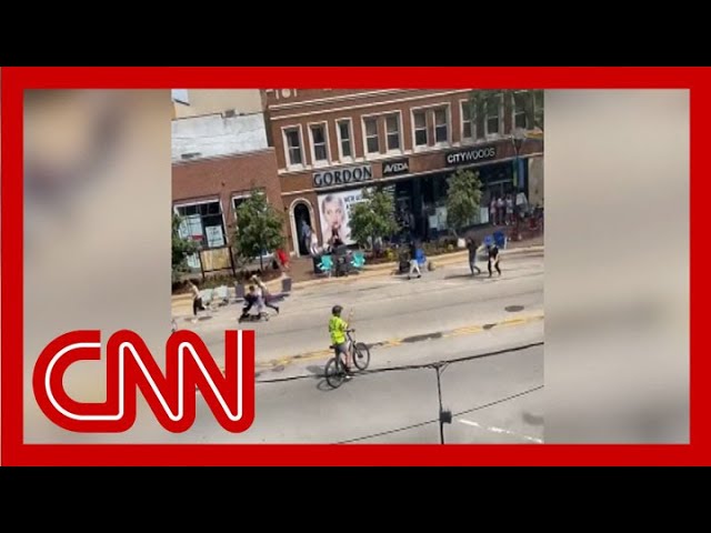 Video shows gunshots at July 4th parade as people flee the scene