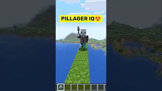PILLAGER IQ TEST😍 #minecraft #minecraftshorts #minecraftvideos