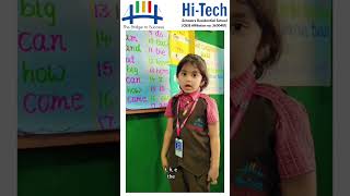 Reading Sight Words | SKG B | HiTech Scholars Residential High School 📚✨